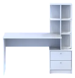 Офісний стіл Doros Т7 Білий 136х55х138 (81373482) - мініатюра 2