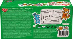 Серветки косметичні Ruta Kids, двошарові, 155 шт. - мініатюра 5