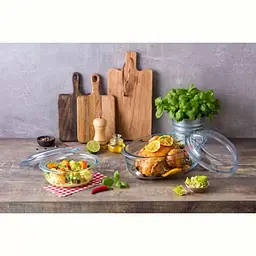 Каструля скляна O Cuisine з кришкою, 4,5 л (465AC00/1643) - мініатюра 4