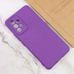 Чохол Silicone Cover Lakshmi Full Camera A для Samsung Galaxy A54 5G Фіолетовий / Purple, Full camera - мініатюра 4