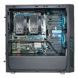 Двопроцесорна робоча станція Power Up #204 Xeon E5 2690 v3 x2/64 GB/HDD 1 TB/SSD 256GB/NVIDIA Quadro M4000 8 Gb - мініатюра 2