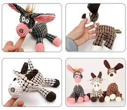 М'яка іграшка для собак Royal Pets Plush Dog Toy - Donkey - мініатюра 6