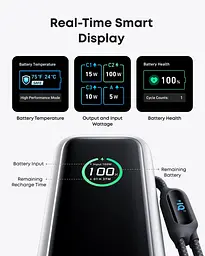 Зовнішній акумулятор Anker Laptop 25000mAh 165W (A1695H41) сірий - мініатюра 5