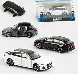 Машинка Автопром ауді audi TK - 10206 Авто Експерт, 3 кольори, металопластик, 1:32, звук, світло - мініатюра 5