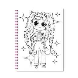 Дитяча розмальовка з олівцями "Coloring fun" НТ-39-01 24 аркуши - мініатюра 2