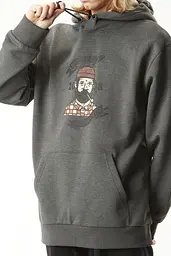 Толстовка чоловіча Picture Organic Chuchie Plush Hoody XL Сірий - мініатюра 5