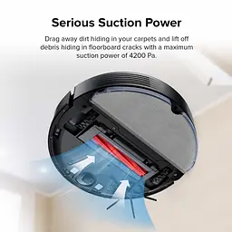 Робот-пилосос RoboRock Vacuum Cleaner Q7 Max+ Black [82777] - мініатюра 4