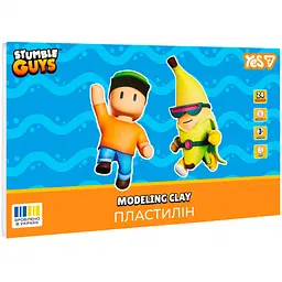 Пластилін Yes Stumble Guys 24 кольори 480 г  (540711)