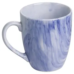 Столовий набір посуду Yiwu Marble Clara 16 предметів на 4 персони порцеляновий Синій - мініатюра 2