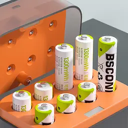 Акумуляторні батареї із зарядним кейсом Xiaomi BSCONN Li-ion AAA 1.5V 780 mAh 8 шт (TF-CD-011CE) - мініатюра 2
