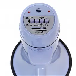 Гучномовець мегафон (рупор) HW-20B-A 20W - мініатюра 3