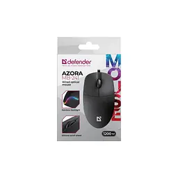Мишка Defender Azora MB-241 LED USB Black (52241) - мініатюра 4