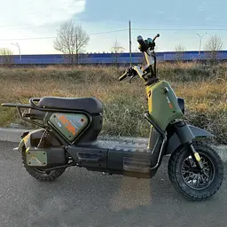 Електроскутер Двомісний Crosser CR4 (1200W, 72V/24Ah) Зелений - мініатюра 6
