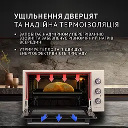 Електрична піч Perfelli Sierra 48 Ivory - мініатюра 3