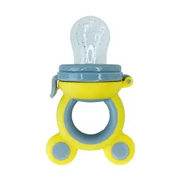 Ніблер для прикорму немовлят "Міккі" MGZ-0009(Yellow-Grey) жовто-сірий - мініатюра 2