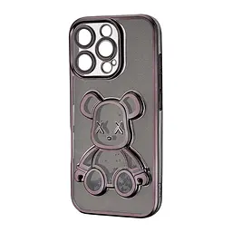Чохол Shining Bear Case Protected Camera iPhone 16 Pro Black - мініатюра 4