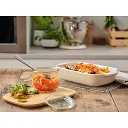 Форма для випічки KitchenAid з кришкою 26х15.5х6.5 см 0.9 л кремова (CC006105-001) - мініатюра 5