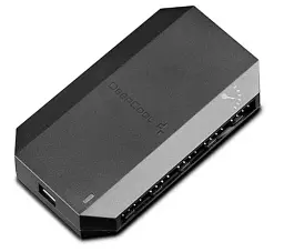 Контролер для керування вентиляторами DeepCool FH-10, Black, 10x4-pin PWM, живлення SATA (DP-F10PWM-HUB) - мініатюра 2