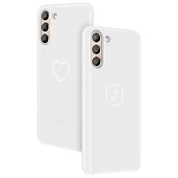 Чохол протиударний Official LED Cover EF-KG996CWEGRU для Samsung Galaxy S21 Plus (6.7") White - мініатюра 5