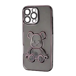 Чохол Shining Bear Case Protected Camera iPhone 16 Pro Max Black - мініатюра 4