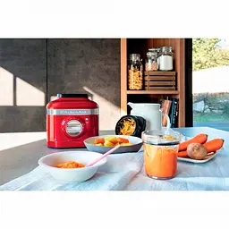 Набір до блендера KitchenAid 2 стакани х 200 мл з кришкою і ножовий блок (5KSB2040BBB) - мініатюра 5