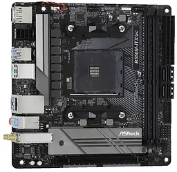 Материнська плата AsRock B550M-ITX/AC (B550M-ITX/AC) (Socket AM4, AMD B550, Mini-ITX) - мініатюра 2