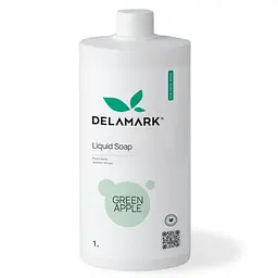 Мило рідке DeLaMark косметичне Зелене яблуко 1000 мл 4820152331946