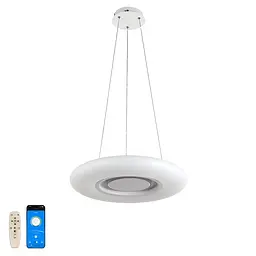 Люстра LED Levistella 797MD6015 (460), 76W, 460х70 мм, три режими світла, пульт, сучасний стиль для дому