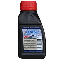Гальмівна рідина Alpine Brake Fluid DOT 4, 0.25 л