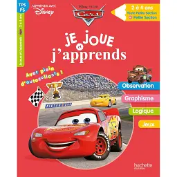 Je joue et j'apprends Cars TPS-PS - - мініатюра 1