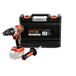 Шурупокрут з ударним режимом акумуляторний GTM DSI18/80BL (80 Нм, 1.5-13 мм, BL, 18 В, без акумуляторів та зарядного пристрою) - мініатюра 1