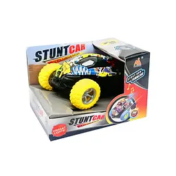 Дитяча трюкова машинка FL-20610C (Yellow) інерційна, 11 см, оберт на 360 Bambi