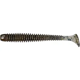 Силікон X-Fish Guddi 3.5" Green Pumpkin Black Flake (5шт/уп)