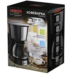 Кавоварка FCM-D2100, Black, 900W ARDESTO teh0024487 - мініатюра 4