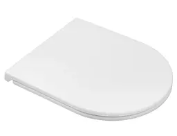 Унітаз підвісний безобідковий Kroner Harz WHI493736 RIMLESS з сидінням Slim Duroplast / Soft-close / Quick relase (KH493736WHIR) (CV029609) - мініатюра 8