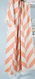 Плед-накидка Barine - Fishbone Throw Orange 130*180 - миниатюра 5
