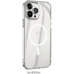 Чохол для iPhone15 Pro Hoco Magnetic series airbag anti-fall protective shell