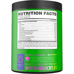 Передтренік Genius Nutrition Warcry Energy Green Apple 300 г - мініатюра 2