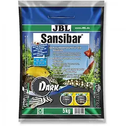 Чорний донний грунт JBL Sansibar Dark для прісноводних і морських акваріумів 5 кг