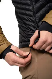 Куртка чоловіча Turbat Petros Trek Mens S Чорний-Оливковий - мініатюра 7