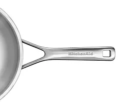 Набір сковорідок KitchenAid MSS 2 предмети сріблястий СС004915-001 - мініатюра 2