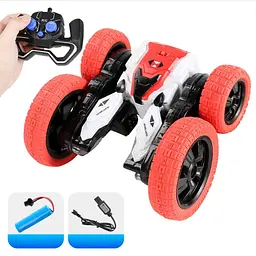 Машинка на радіокеруванні SHT DW02A Trick and Flip RC Car 2.4G Red - мініатюра 2