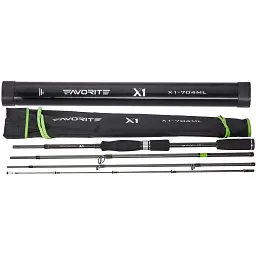 Спінінг Favorite X1 Travel 764M 2.29 м 7-24 г Fast - мініатюра 5