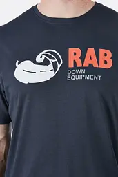 Футболка Rab Stance Vintage SS Tee S Темно-сірий - мініатюра 3