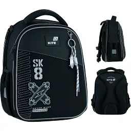 Рюкзак для початкової школи Kite Education 555 каркасний Skate