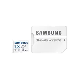 Карта пам'яті Samsung 128 GB microSDXC Class 10 UHS-I U3 V30 A2 EVO Plus+SD Adapte (MC128SA/EU) - мініатюра 6