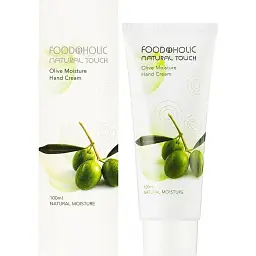 Крем для рук Food A Holic Natural Touch Olive Moisture Hand Cream з витяжкою оливи 100 мл - мініатюра 2
