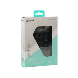 Клавіатура A4Tech FBK21C Wireless/Bluetooth Smoky Grey (4711421995108) - мініатюра 2