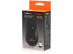 Миша REAL-EL RM-317W Black (EL123200052) - мініатюра 10