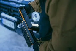 Щітка-скребок телескопічна поворотна Fiskars X-series™ (1078492) - мініатюра 13